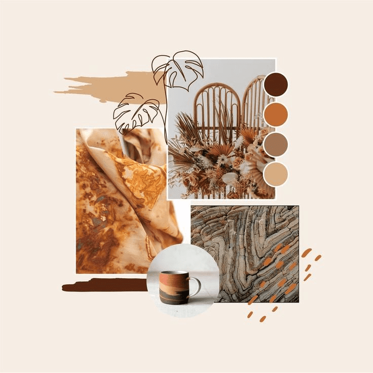 Mood Board - Making the brand stand out on social media